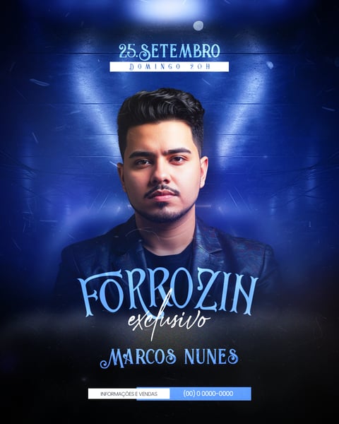 FLYER EVENTOS ARTISTAS SHOWS FESTA  SOCIAL MEDIA PSD EDITÁVEL 20