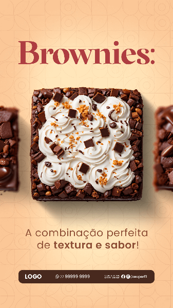 CONFEITARIA BROWNIE - SOCIAL MEDIA