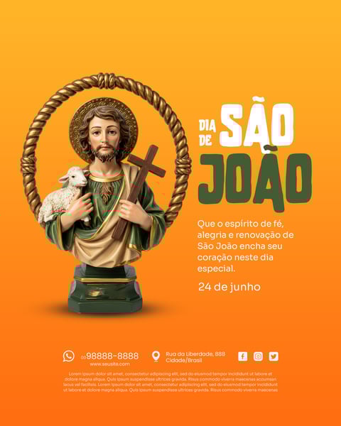 24 DE JUNHO DIA DE SÃO JOÃO