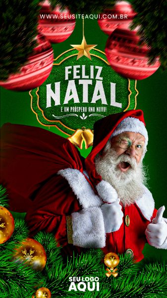 STORY | NATAL | MERRY CHRISTMAS | PSD EDITÁVEL