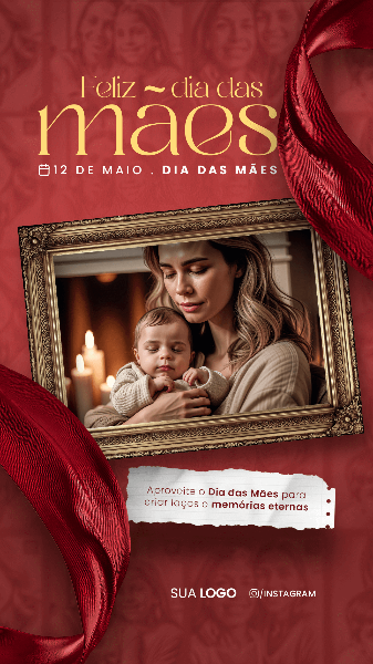 SOCIAL MEDIA - DIA DAS MÃES . 8 DE MAIO