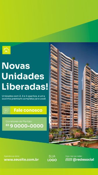 IMOBILIÁRIA IMÓVEIS CORRETOR SOCIAL MEDIA STORY