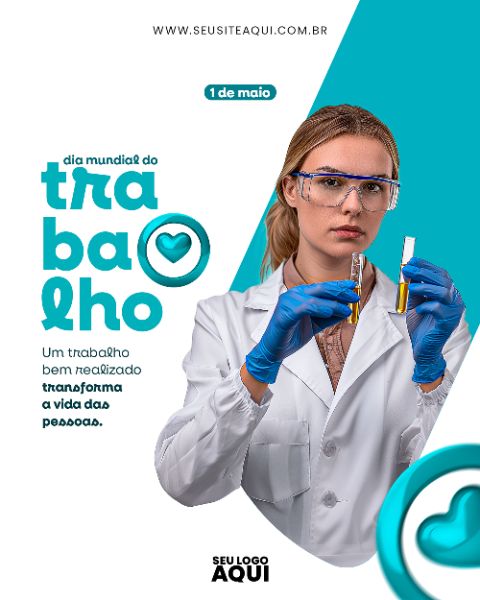 FEED - DIA DO TRABALHADOR - PSD EDITÁVEL