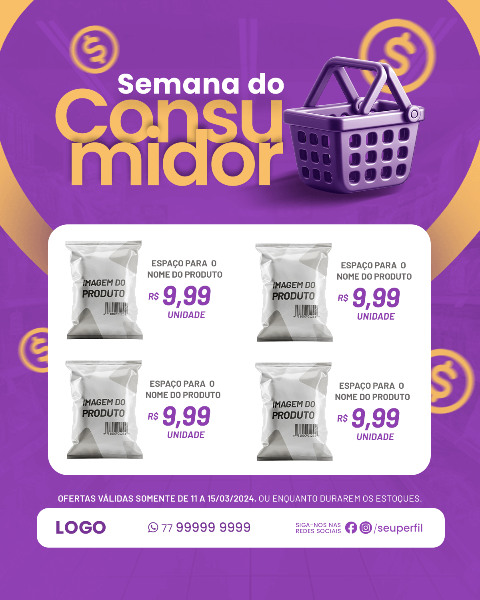 15 DE MARÇO - DIA DO CONSUMIDOR  FOLHETO OFERTAS