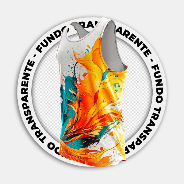 CAMISA DE CARNAVAL | REGATA | PRAIA | IMAGEM SEM FUNDO