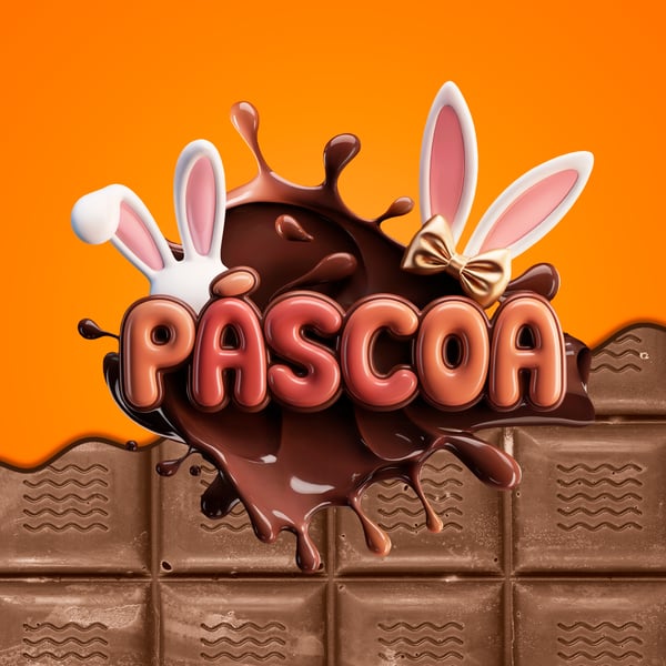 IKI ELEMENTO 3D OARA COMPOSIÇÃO DE ARTES DE PÁSCOA MODELO 13