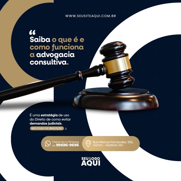 ADVOCACIA - ADVOGADO - DIREITO | SOCIAL MEDIA | PSD EDITÁVEL