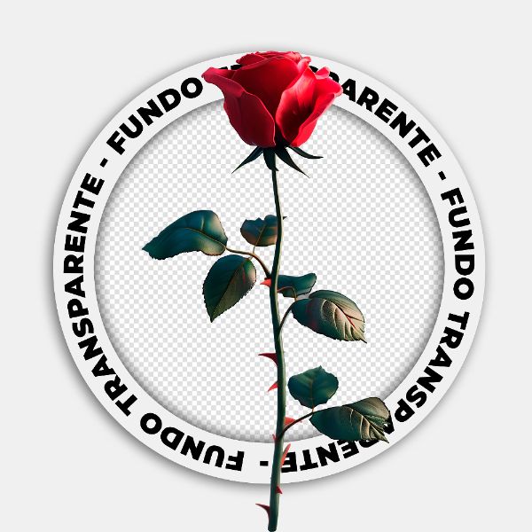 ROSA VERMELHA | IMAGEM SEM FUNDO