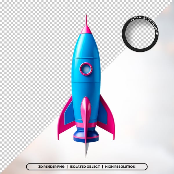 3D RENDER BRINQUEDO INFANTIL ELEMENTO ÍCONE PSD PNG 2