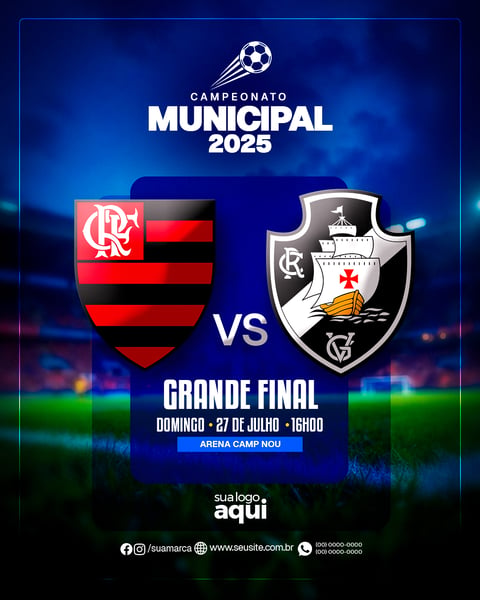 FLYER CONFRONTOS FUTEBOL