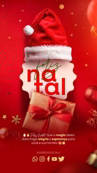 GOZ SOCIAL MEDIA FELIZ NATAL STORY FELIZ NATAL QUE A MAGIA DESTA DATA TRAGA ALEGRIA E ESPERANÇA PARA VOCÊ E SUA FAMILIA