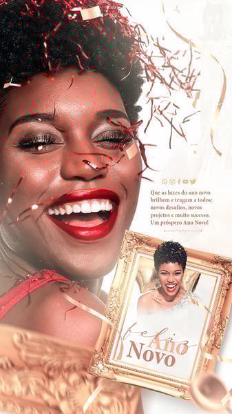 LGC SOCIAL MEDIA FELIZ ANO NOVO STORY QUE AS LUZES DO ANO NOVO BRILHEM E TRAGAM A TODOS