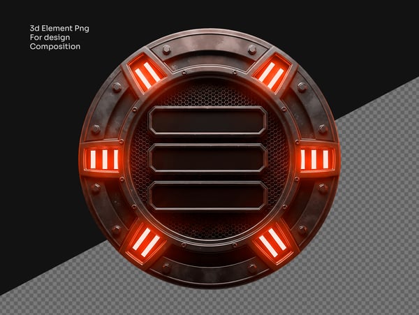 PLACA METÁLICA COM LUZES DE NEON TECNOLÓGICA FUTURISTA PARA COMPOSIÇÃO DE FLYERS
