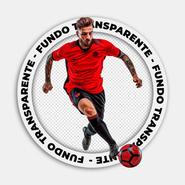 JOGADOR DE FUTEBOL | IMAGEM SEM FUNDO
