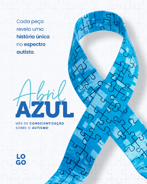 ABRIL AZUL - MÊS DE CONSCIENTIZAÇÃO SOBRE O AUTISMO
