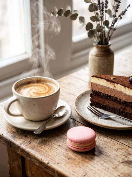 Mesa com o café da manhã 7