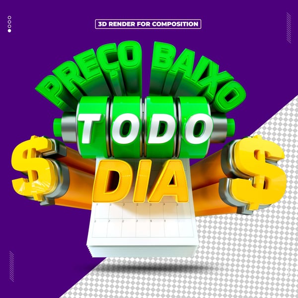 SELO 3D PREÇO BAIXO TODO DIA PARA COMPOSIÇÃO