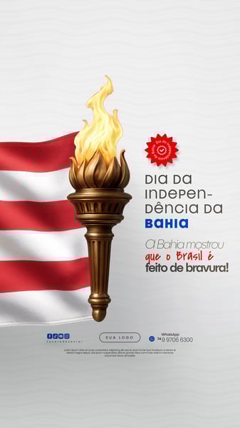 02 DE JULHO - DIA DA INDEPENDÊNCIA DA BAHIA SOCIAL MEDIA PSD EDITÁVEL 5