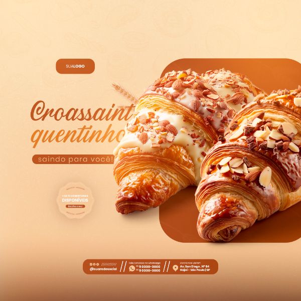 CROASSAINT QUENTINHO PANIFICADORA SOCIAL MEDIA FEED
