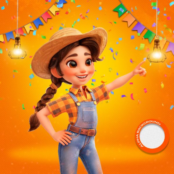 MASCOTES DE FESTA JUNINA MODELO 68