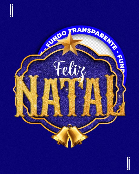 SELO 3D | FELIZ NATAL | PSD EDITÁVEL | IMAGEM SEM FUNDO | PARA COMPOSIÇÃO