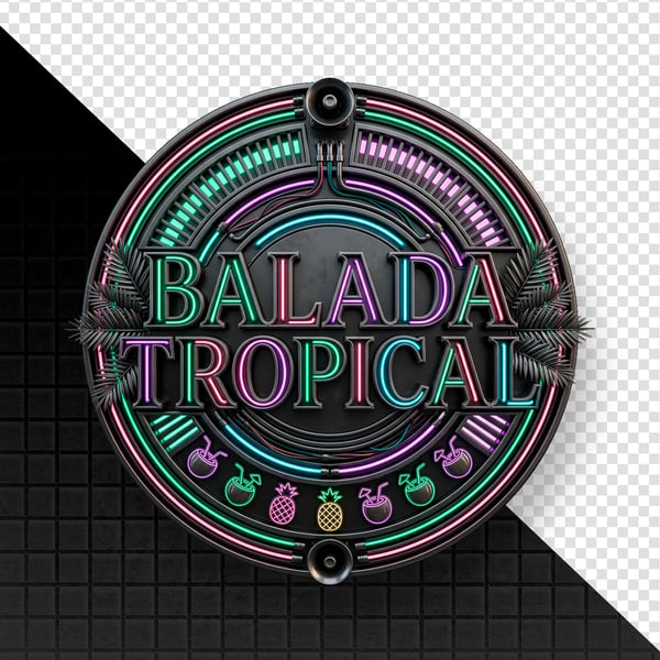 SELOS 3D PARA EVENTOS - BALADAS E FUNK