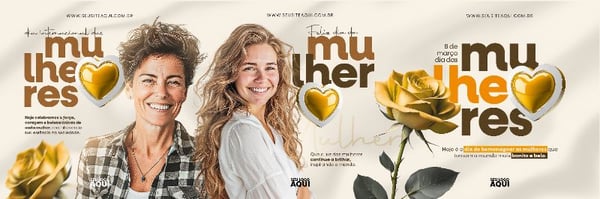 CARROSSEL - DIA DA MULHER | MULHERES | PSD EDITÁVEL