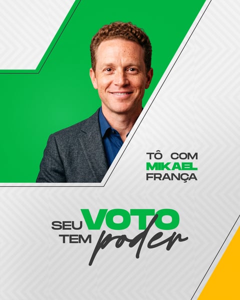 CAMPANHA ELEITORAL POLÍTICA ELEIÇÃO DEPUTADO PREFEITO VEREADOR FLYER PSD EDITÁVEL 6