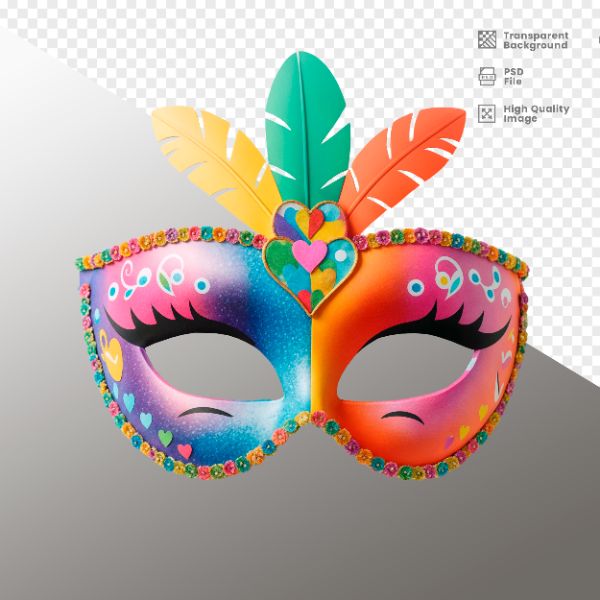 MÁSCAR DE CARNAVAL  - ELEMENTO PARA COMPOSIÇÃO