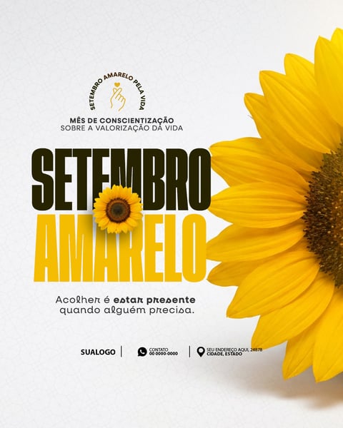 SETEMBRO AMARELO VOCÊ NÃO ESTÁ SOZINHO 5