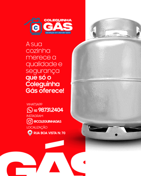 A SUA COZINHA MERECE QUALIDADE DE GÁS - COLEGUINHA GÁS (FEED E STORIES)