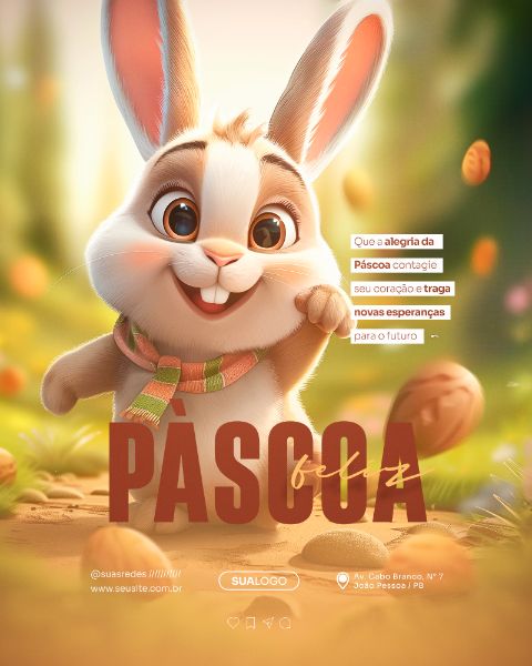 PÁSCOA SOCIAL MEDIA FEED VERTICAL