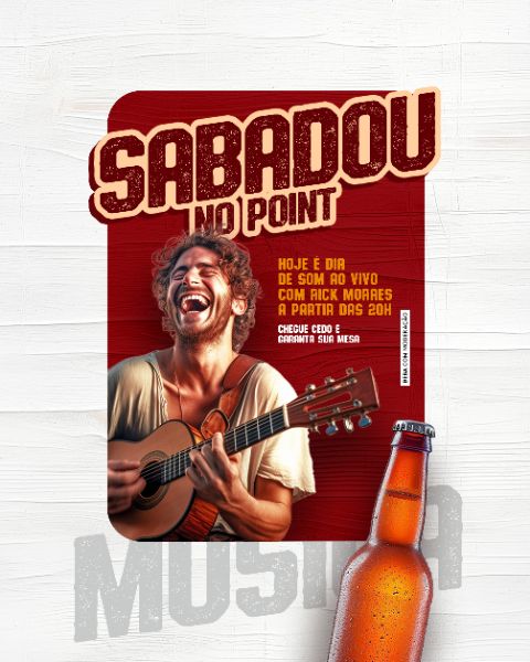 SOCIAL MEDIA - BAR E PETISCARIA - SABADOU NO POINT