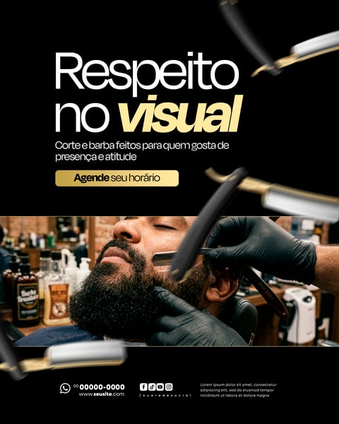 BARBEARIA SOCIAL MEDIA PSD EDITÁVEL 6