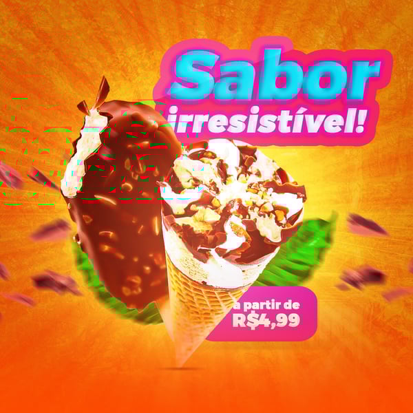 SORVETERIAS E AÇAÍ