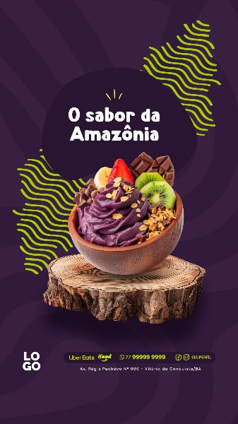 SOCIAL MEDIA -  AÇAÍ - AÇAITERIA