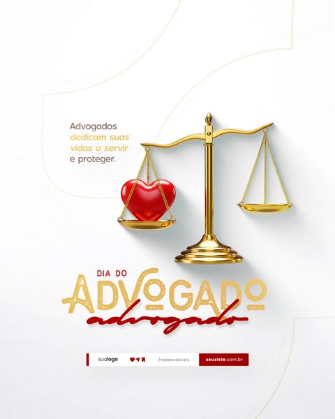 11 de Agosto DIA DO ADVOGADO FLYER SOCIAL MEDIA PSD EDITÁVEL 7