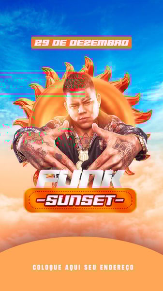 FLYER EVENTO FUNK SUMMER STORIES