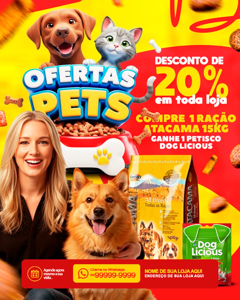 ARTES PARA PETSHOP MODELO 13