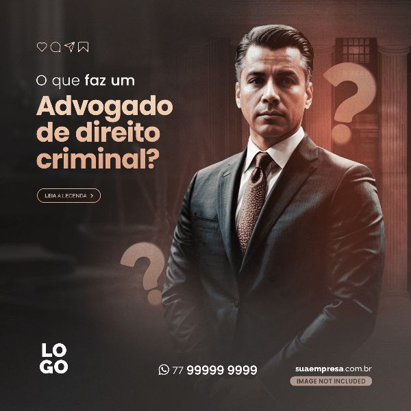 ADVOGADO DE DIREITO CRIMINAL - ADVOCACIA