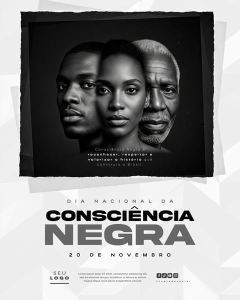 DIA NACIONAL DE ZUMBI E DA CONSCIÊNCIA NEGRA 20 DE NOVEMBRO SOCIAL MEDIA PSD EDITÁVEL (3)