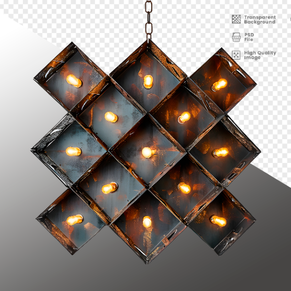 ELEMENTE DE FERRO COM LUZ - ELEMENTO 3D PARA COMPOSIÇÃO - IRON