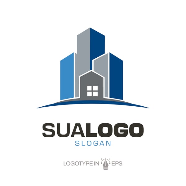 LOGO MATERIAL DE CONSTRUÇÃO EPS VETOR 3