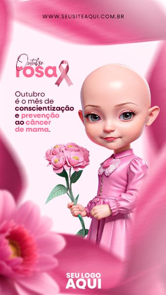 STORY | OUTUBRO ROSA | MES DE PREVENÇÃO AO CÂNCER DE MAMA