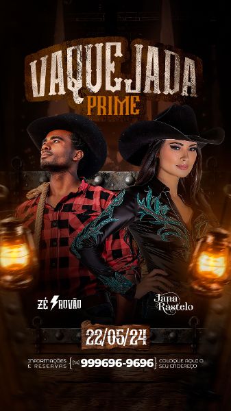 STORY - FLYER EVENTOS | SHOWS | ARTISTAS | SERTANEJO | PSD EDITÁVEL