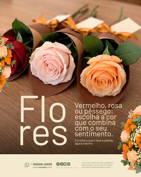 FLORICULTURA SOCIAL MEDIA PSD EDITÁVEL 10