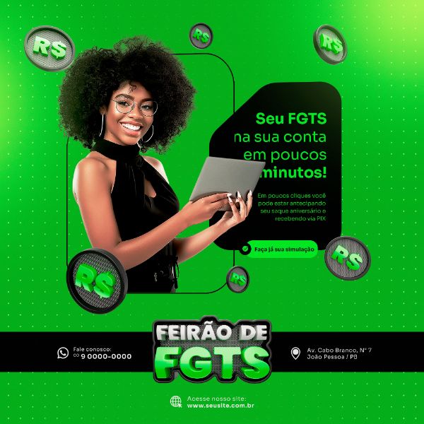 FGTS SAQUE ANIVERSÁRIO SOCIAL MEDIA POST