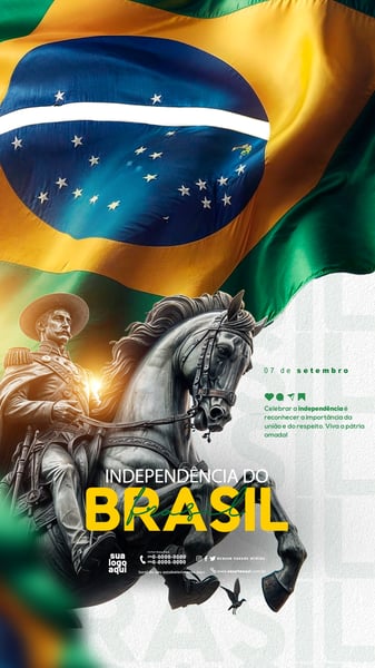 7 DE SETEMBRO INDEPENDÊNCIA DO BRASIL STORIES 6