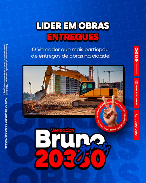 SOCIAL MEDIA LÍDER EM OBRAS ENTREGUES - FEED