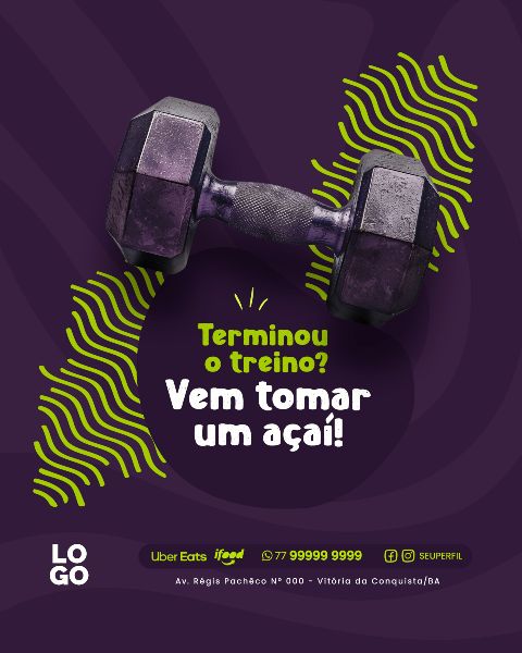 SOCIAL MEDIA -  AÇAÍ - AÇAITERIA